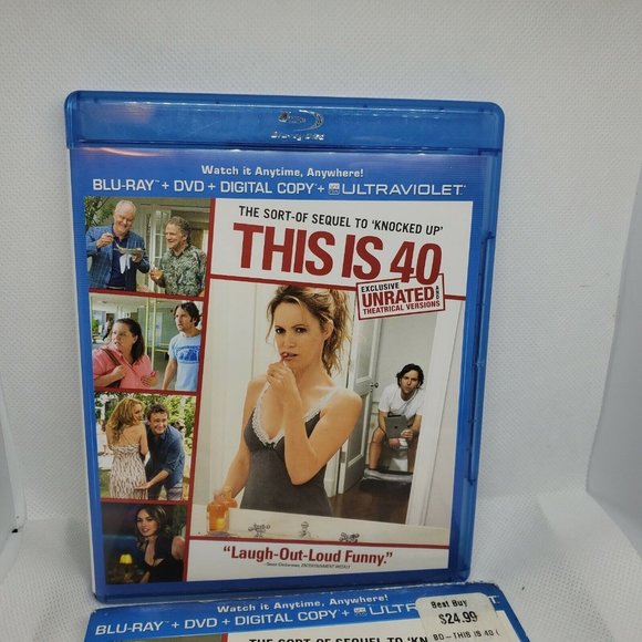 This Is 40 2 Disk BLU-RAY Director Judd Apatow 2012 No Scratches Clean - Picture 6 of 9